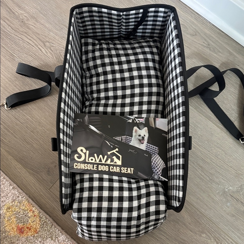 SlowTon console dog car seat for pets up to 11 lbs NWT - Picture 7 of 8